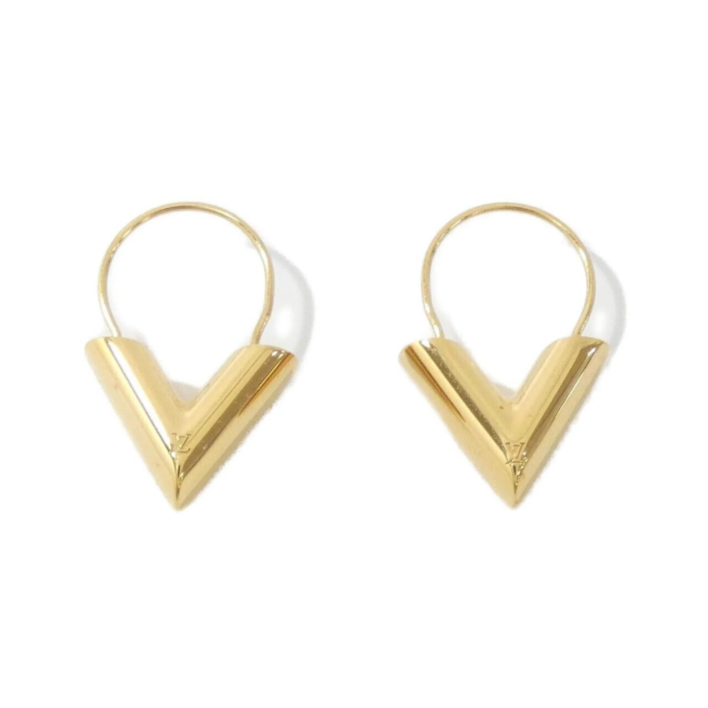 LOUIS VUITTON Gold Earrings